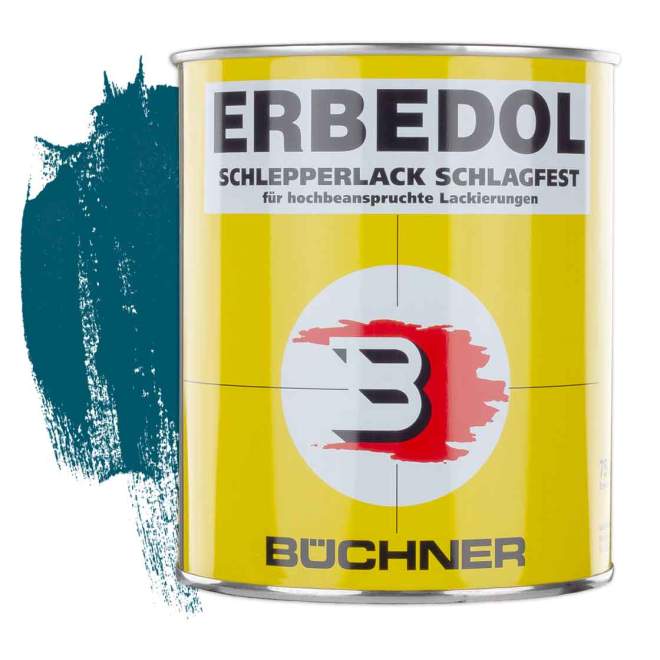 ERBEDOL | Schlepperlack | azurblau | RAL 5009 | 0,75 l