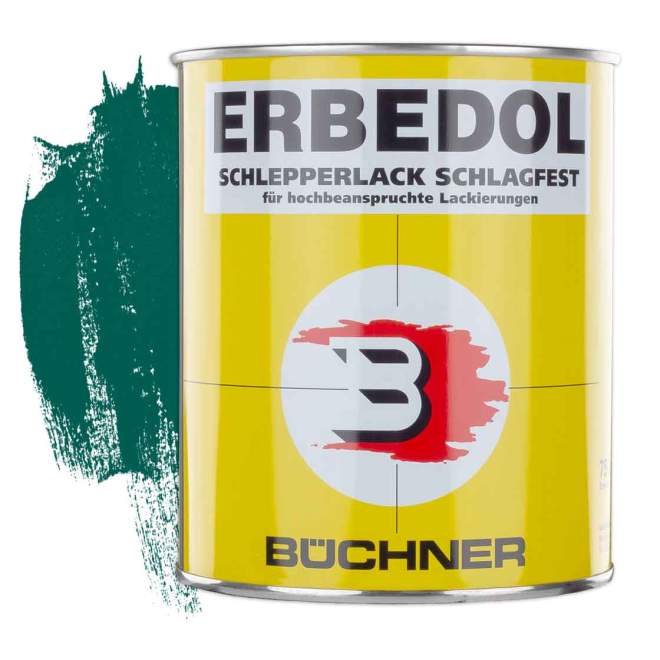 ERBEDOL | Schlepperlack | opalgrün | RAL 6026 | 0,75 l