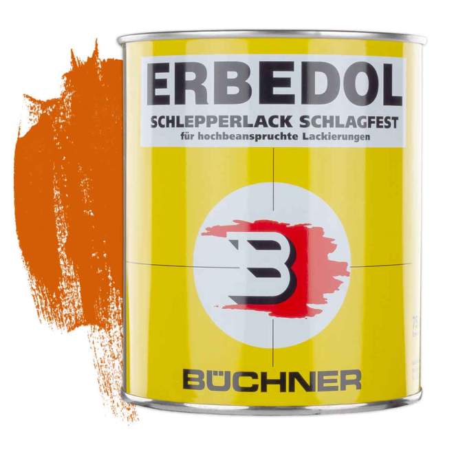 ERBEDOL | Schlepperlack | Maschio | orange | SL2360 | 0,75 l