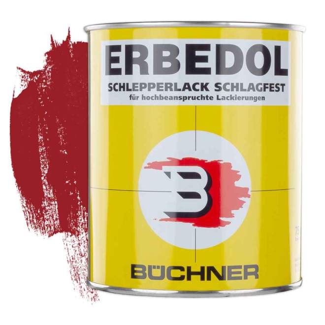 ERBEDOL | Schlepperlack | Porsche | rot | SL3277 | 0,75 l