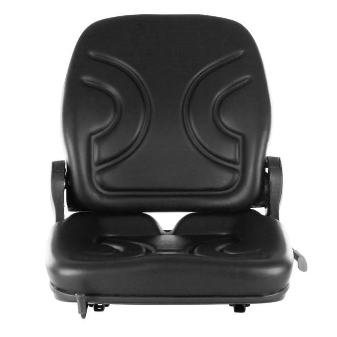 Schleppersitz | mit PVC Bezug | schwarz | klappbar