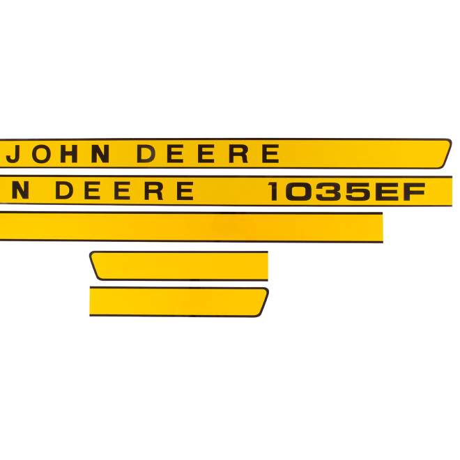 Aufklebersatz | passend zu John Deere | 1035 EF