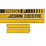 Aufklebersatz | passend zu John Deere | 2650 F
