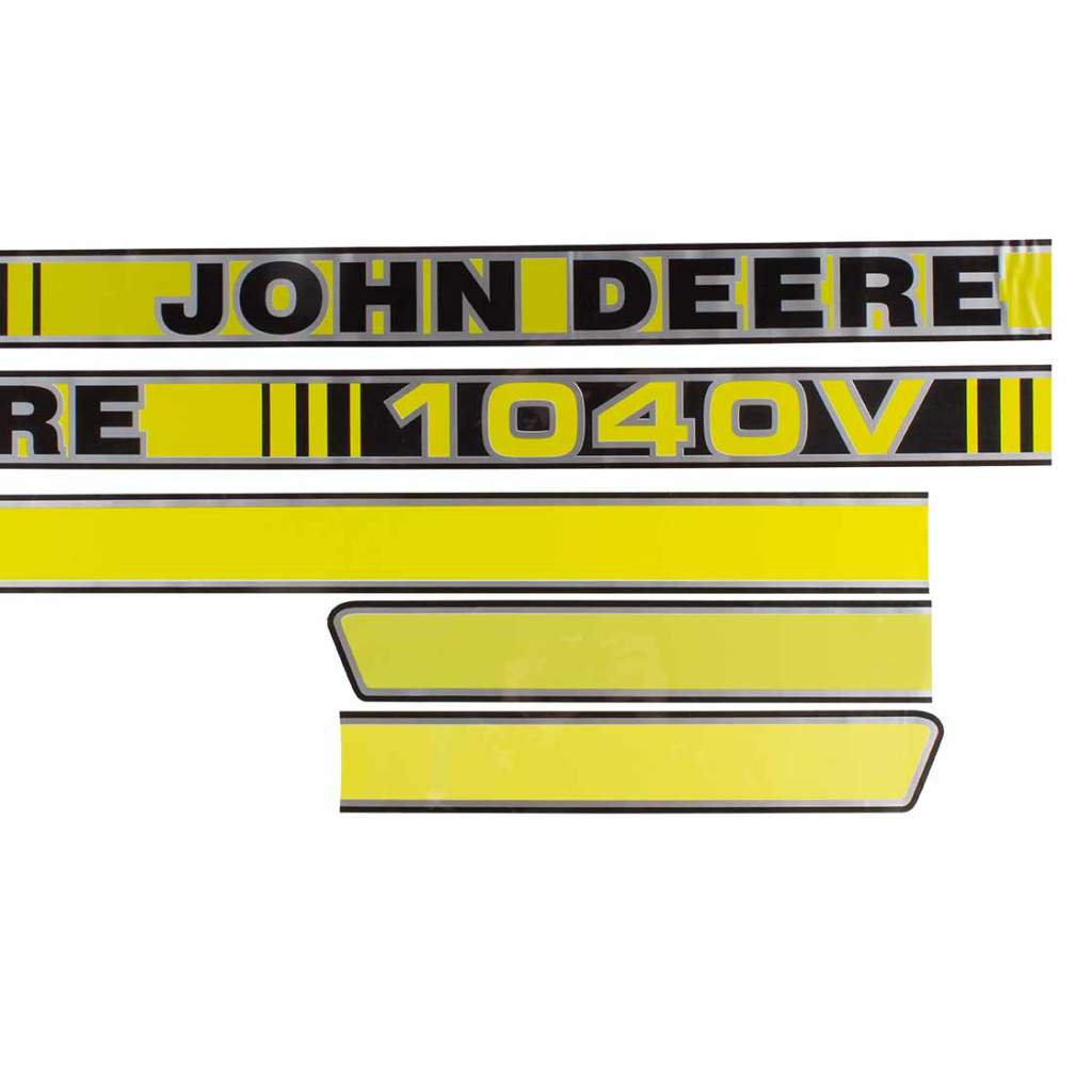 Aufkleber Traktor Aufklebersatz passend zu John Deere 1040 Trecker Schlepper 