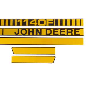 Aufklebersatz | passend zu John Deere | 1140 F