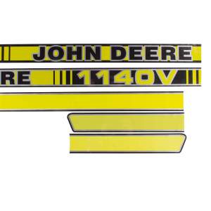 Aufklebersatz | passend zu John Deere | 1140 V