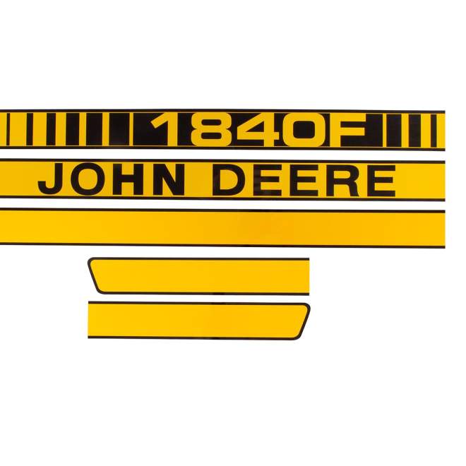 Aufklebersatz | passend zu John Deere | 1840 F