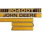 Aufklebersatz | passend zu John Deere | 2040 DT
