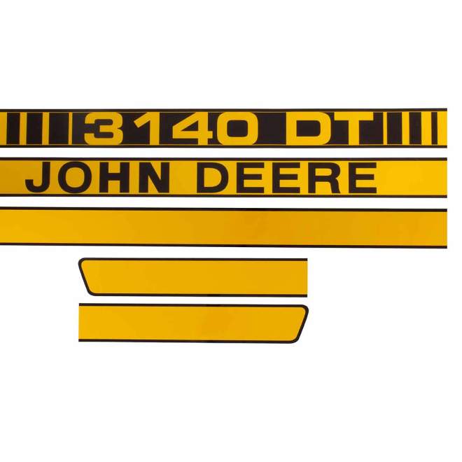 Aufklebersatz | passend zu John Deere | 3140 DT