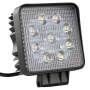 LED-Arbeitsscheinwerfer | 12V | 9x3W | 1500 Lumen | schwenkbar | eckig | Kunststoff