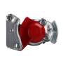 Kupplungskopf | M16x1,5 mm Anschlussgewinde | Vorrat | rot | Zweileitung ohne Ventil | Vergleichsnummer 20670