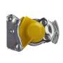 WABCO | Kupplungskopf | M22x1,5 mm Anschlussgewinde | Bremse | gelb | 8 bar | Originalnummer 4522002110