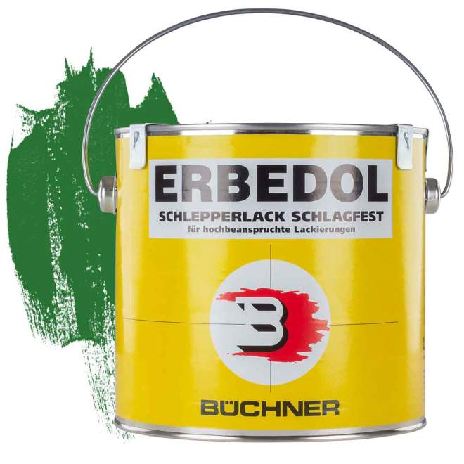 ERBEDOL | Schlepperlack | smaragdgrün | RAL 6001 | 2,5 l