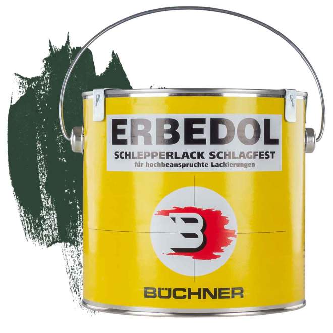 ERBEDOL | Schlepperlack | moosgrün | RAL 6005 | 2,5 l