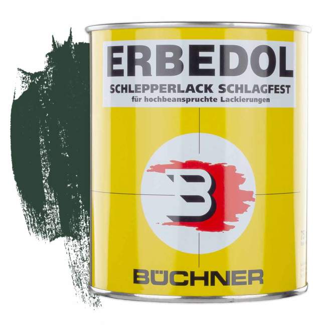 ERBEDOL | Schlepperlack | tannengrün | RAL 6009 | 0,75 l
