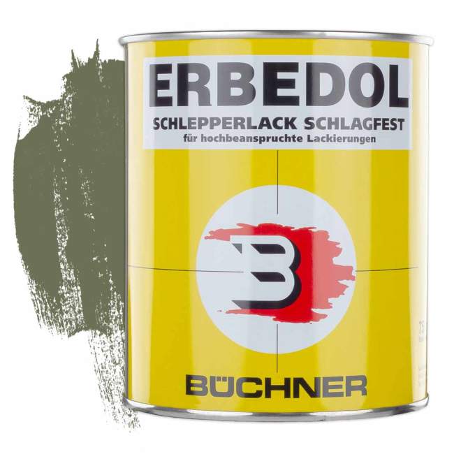 ERBEDOL | Schlepperlack | schilfgrün | RAL 6013 | 0,75 l
