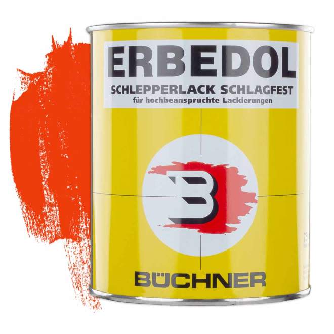 ERBEDOL | Schlepperlack | Holder | orange | SL2042 | ab 1985 | 0,75 l