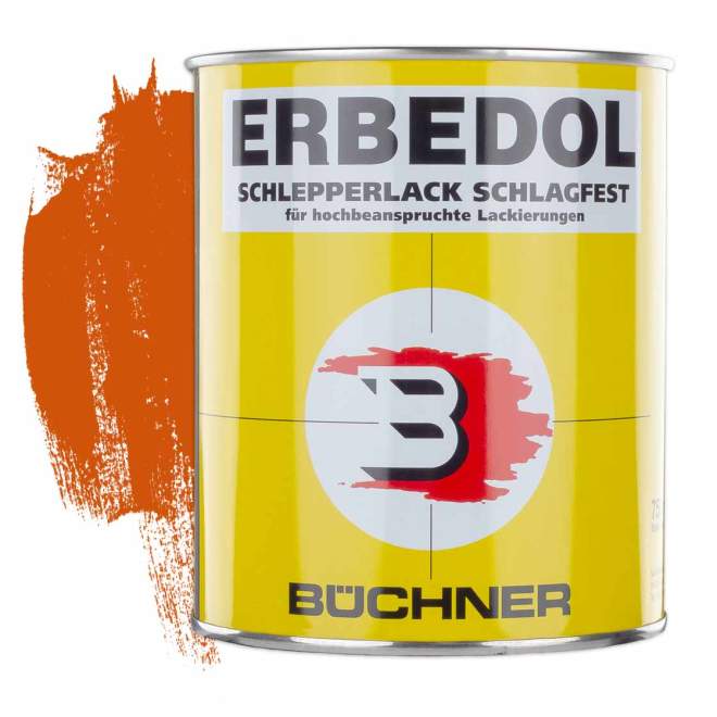 ERBEDOL | Schlepperlack | Howard | orange | SL2204 | 0,75 l