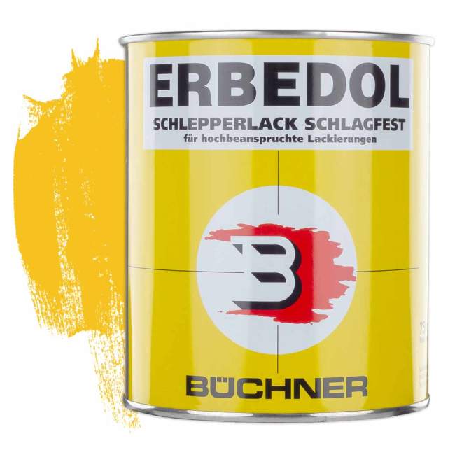 ERBEDOL | Schlepperlack | Niemeyer | gelb | SL1171 | 0,75 l