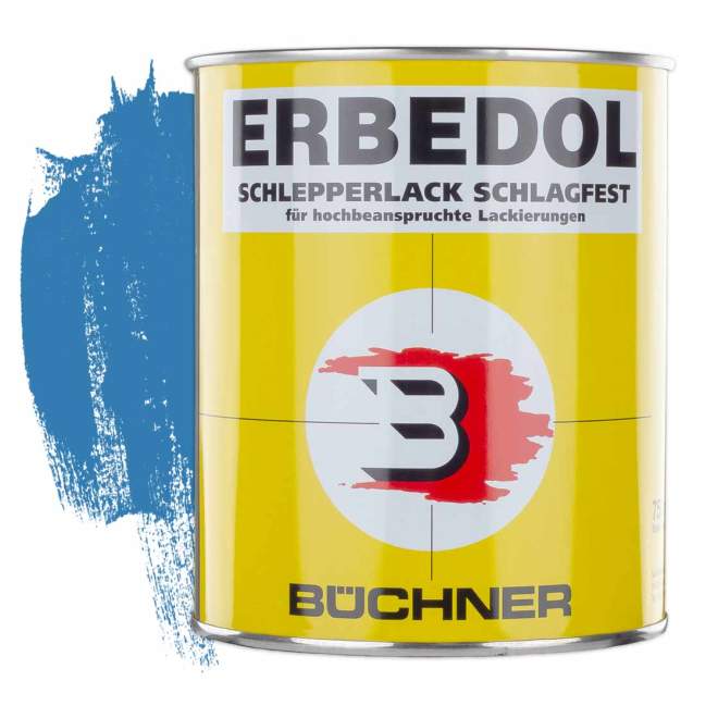 ERBEDOL | Schlepperlack | Tigges | blau | SL5123 | 0,75 l