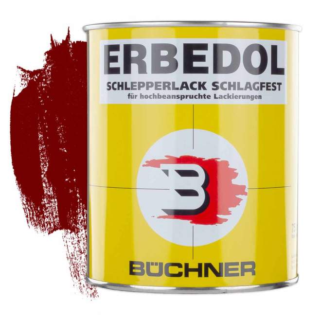 ERBEDOL | Schlepperlack | Valmet | rot | 0,75 l