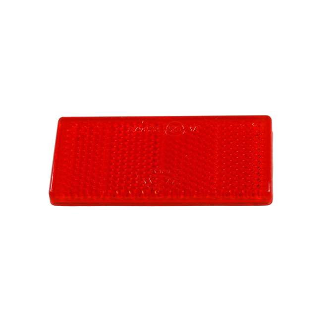 ASPÖCK | Rückstrahler | Farbe rot | Maße 69 x 31,5 mm | mit Klebefolie