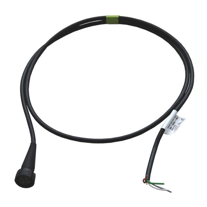 ASPÖCK | Verbindungskabel | 1500 mm | rechts | grün | mit 5-poliger Bajonettverbindung