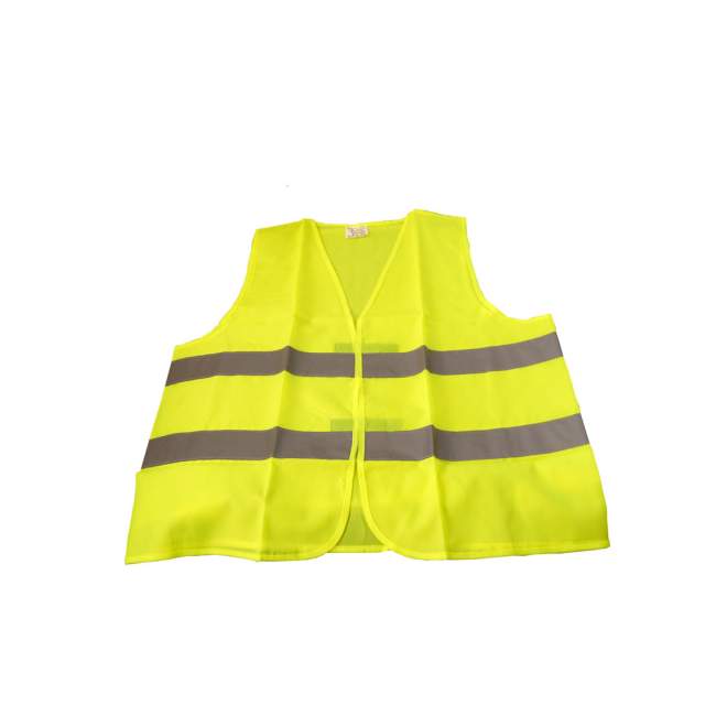 KR PARTS | Warnweste | Farbe gelb | Größe XL | Norm ISO 20471 | Ausführung Klasse 2