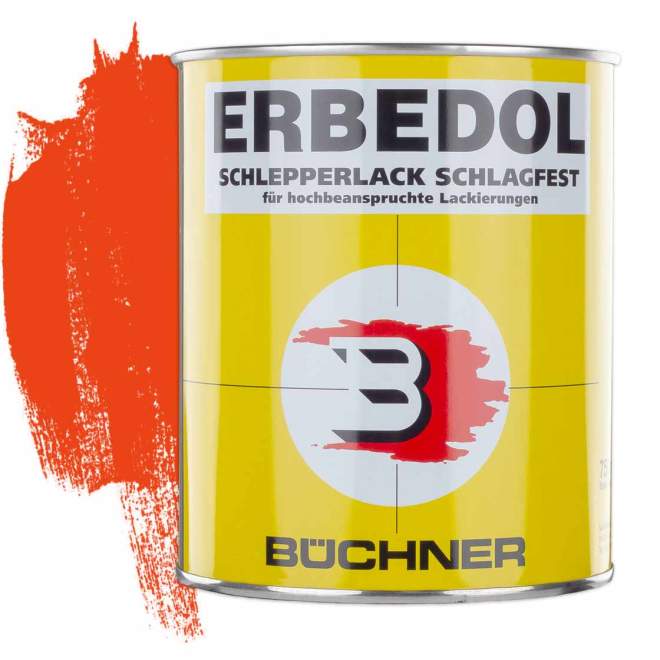 ERBEDOL | Schlepperlack | Kubota | orange | SL2070 | 0,75 l